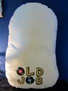 OLDJOB×SWINDLE 5th　Cushion doll "SLOP"(BLUE×RED)