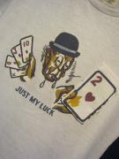 5WHISTLE/”JUST MY LUCK”Gimmic Tee (WHITE)
