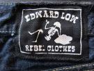 EDWARD LOW/DENIM PANTS