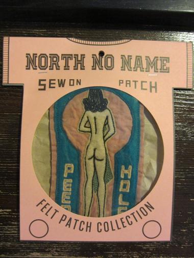 North No Name　FELT PATCH (PEEP HOLE)