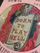 North No Name　FELT PATCH (BORN TO PLAY HELL)