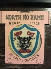 North No Name　FELT PATCH (HEP CAT)