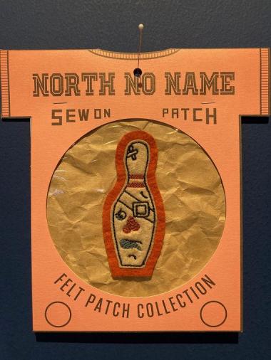 North No Name　FELT PATCH (Bowling)