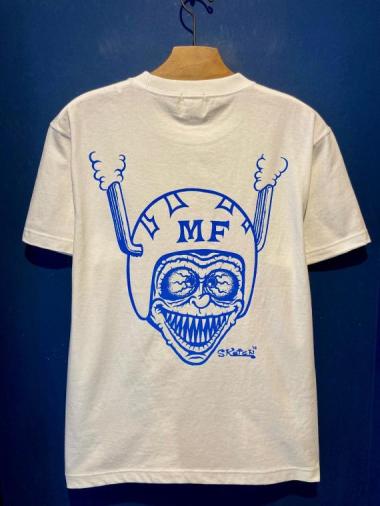 EDWARD LOW×MFC ”DIGGER by Sketch” Tee (White)