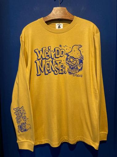 EDWARD LOW×MFC ”Weirdo Monster” L/S T (YEL)