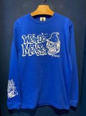 EDWARD LOW×MFC ”Weirdo Monster” L/S T (BLU)