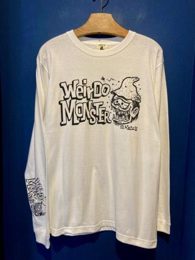 EDWARD LOW×MFC ”Weirdo Monster” L/S T (WHT)