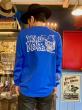 EDWARD LOW×MFC ”Weirdo Monster” L/S T (BLU)