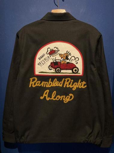 WEIRDO / RAMBLED RIGHT A LONG - JACKET (BLACK)