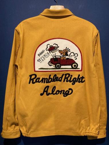 WEIRDO / RAMBLED RIGHT A LONG - JACKET (MUSTARD)