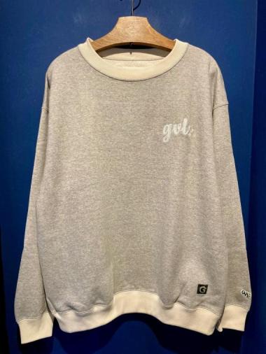 GAVIAL/ heavy weight pullover sweat “2tone”