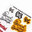 GAVIAL GARAGE /  9 stickers