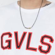 【予約商品】GAVIAL / six studs necklace_bicolor