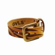 【予約商品】GAVIAL / leather wristband “tiger” 20mm