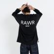 【予約商品】GAVIAL / l/s big tee_RAWR