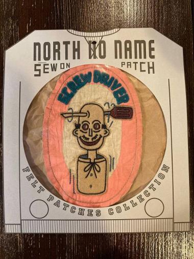 North No Name　FELT PATCH (SCREW DRIVER)