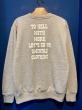 EDWARD LOW ”CRUEL WORLD” SWEAT (GRAY)